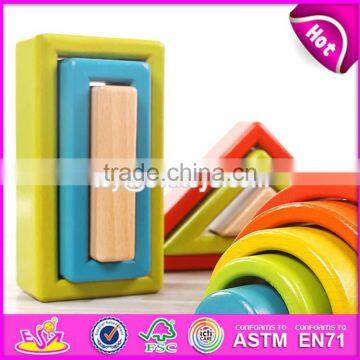 2017 New Design Best Educational Blocks Wooden Kids Construction Toys for Sale Online W13A135 photo-4