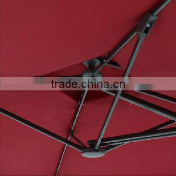 High End Patio Umbrella 3X3M Rome Umbrella With Base photo-4