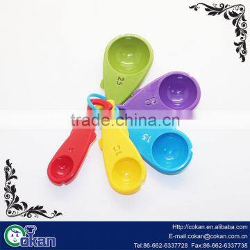 Plastic Fish shape Measuring Spoon Measuring Cup Set for Measuring Dry and Liquid Ingredients