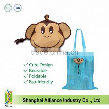 Hippo Animal Folded Shopping Bag photo-3
