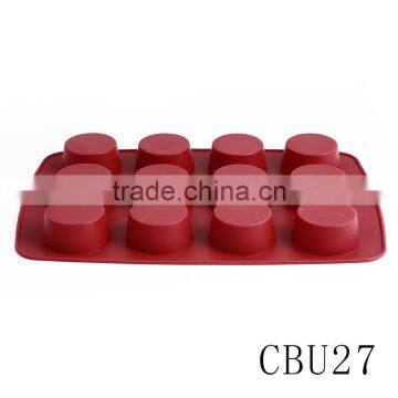 CBU27 FDA LGFG 12 Connected Silicone Funny Cake Mold photo-2
