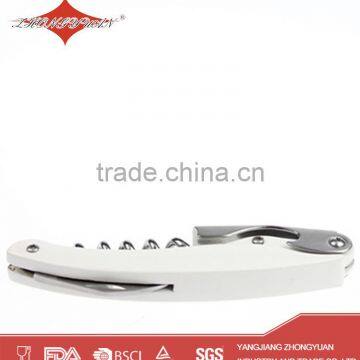 ZY-K1013 Zinc Alloy Corkscrew Wine Bottle Opener With Knife photo-3