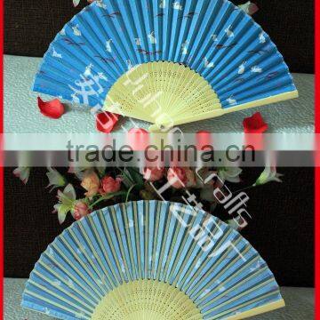Hot selling bamboo Japanese gift fan
