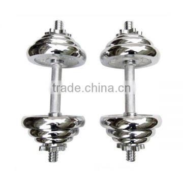 GYM Equipment Adjustable Fitness Dumbbell 20kg 15kg Set photo-3