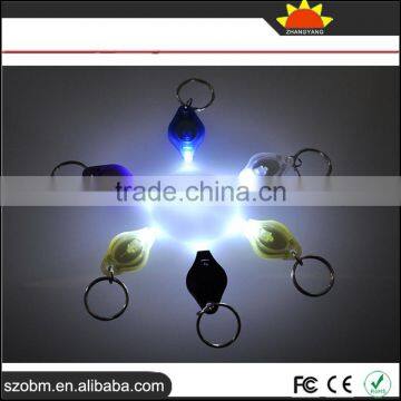 China Manufacturer of Led Keychain,20000mcd White Light Led Keychain With Insulating Piece photo-6