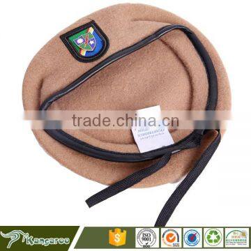 Custom Wholesale Military Brown Beret photo-6
