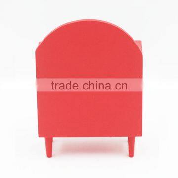 2017 4x2x5.5" Chritsmas Red/green Funny Wooden Children Toys Mini Dresser photo-3