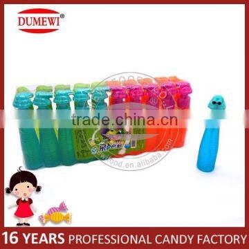 New Design Frog Shape Bottle Fruity Flavors Liquid Spray Candy