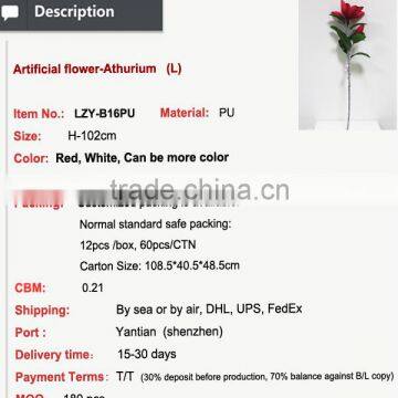 Best Selling Products Real Touch Rose Flower for Valentines Day Gifts photo-2