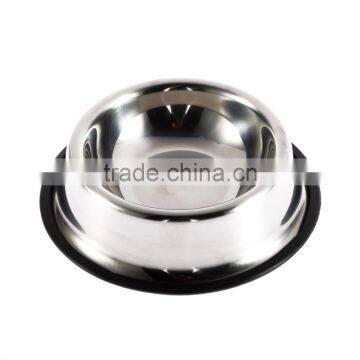 Stainless Steel Pet Cat Bowl No Tip No Slip Dog Puppy Pet Food or Water Bowl Dish Feeding Watering Supplies 3 Different Size photo-5