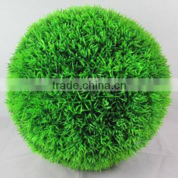30CM Green Artificial Pine Grass Ball/Decorative Hanging Topiary Grass Ball