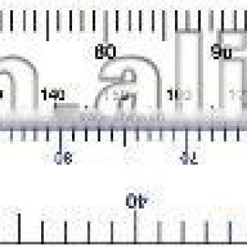 Kearing Aviation Supplies Flexible Plastic NM Scale Ruler for Pilot Flight Training #KNM-6