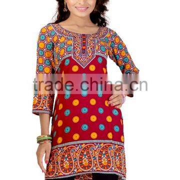 Canvas Printed Kurti in 4 COLOR photo-4