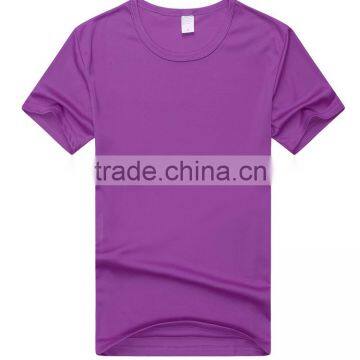 Factory Price Round Neck Cheap Plain Dyed Cotton Fitted T-shirts photo-6