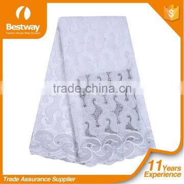 Water Soluble 2016 New Design SL0417-1 100% Cotton Swiss Voile Laces photo-6