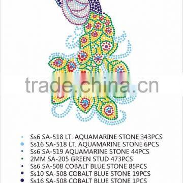 2017 To Customize the High Quality Birds Hot Fix Rhinestone for Clothing photo-2