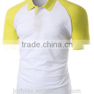 Trade Assurance 100 Cotton Fabric Custom Men Polo Shirt Design With Combination photo-5