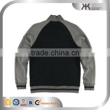 Custom Varsity Football Jacket Black With Patch photo-2