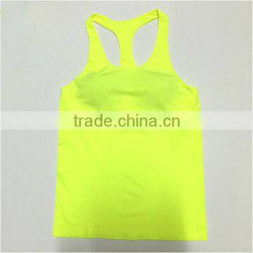 Women light color seamless underwear top