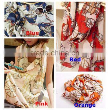 Cheap Price New Arrival 4 Color Choice Design High Quality Chiffon Material Women's Fashion Hijab Scarf photo-4