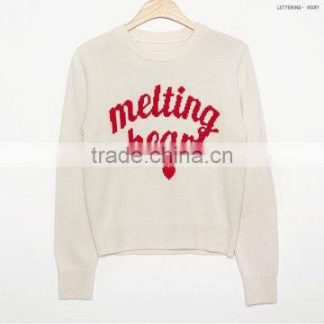 Cute Red Couple Ugly Christmas Sweater Sale photo-3