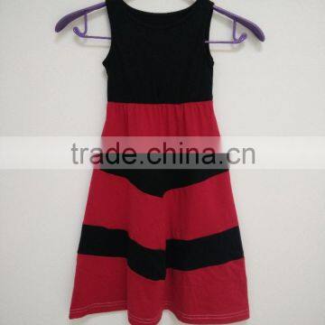 2017 Mommy And Girl Family Matching Mother Daughter Dresses Clothes Striped Mom And Daughter Dress Kids Parent Outfits photo-3