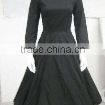 Vintage 1950's Rockabilly Swing Dress Vintage 50s Rockabilly Dress photo-4