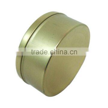 R1839H Gold Small Round Spice Tin Box for Sale photo-3