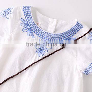 Wholesale 2017 China Supplier Girls Children Plain Dresses Of Kid Clothes photo-4