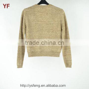 Hand Knitted Children Clothes Girls Wool Cardigans Sweater photo-2