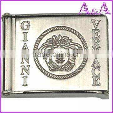 Custom Logo Design Service Fashion Alloy Bottle Opener Belt Buckles photo-3