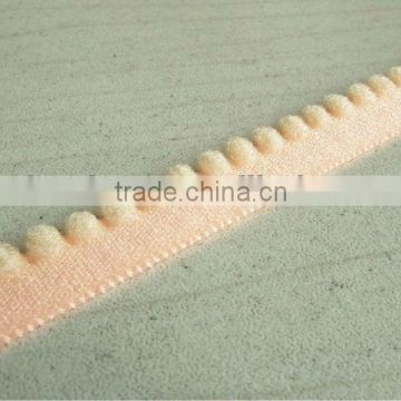 Soft Elastic Tape with ball-chain style edge