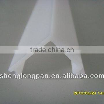 Sand Blasting Acrylic Profile for LED Light