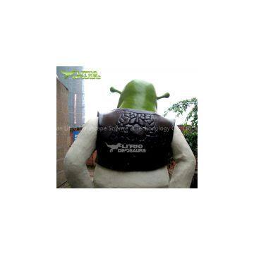 Fiberglass Cartoon Sculpture Life Size Shrek for Playground photo-3