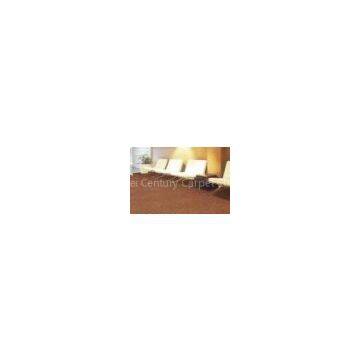 Polyprophylene Padded Carpet Tiles , Brown Carpet tile 100*100cm
