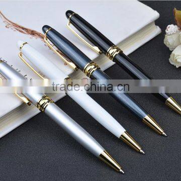 High Quality Laser Logo Heavy Ballpoint Twist Business Metal Pen Box Gift Set photo-5