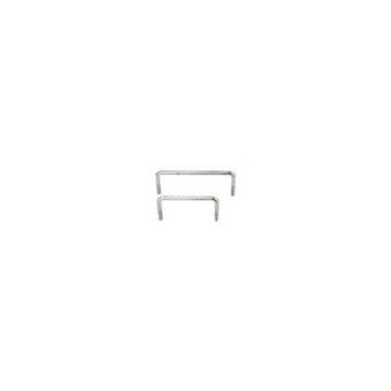 U Shaped Arc Stainless Steel Furniture Handles , Brushed Nickel Cabinet Pulls