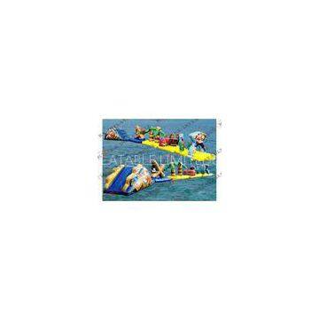 0.9mm Pvc Tarpaulin Waterroof Inflatable Water Parks / Backyard Inflatable Water Park