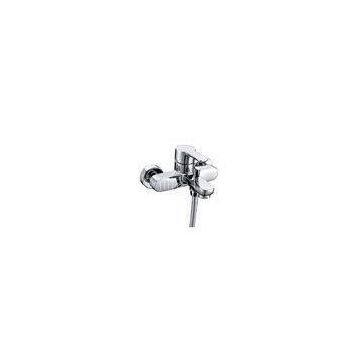 Chrome Single Lever Shower Mixer Taps Bath-shower Faucet Brass Pull-up Diverter Without Shower Set