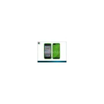 Smart Green Unique S Shape TPU / PC Case with TPU Bumper for Iphone 5 OEM