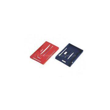 Multi landscape or portrait PP Plastic ID card holder, Conference Name Badge Holders 30200