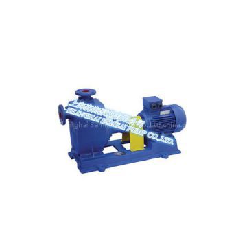 Self-priming sewage pump