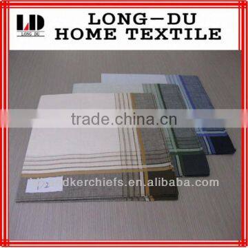 woven cotton handkerchief