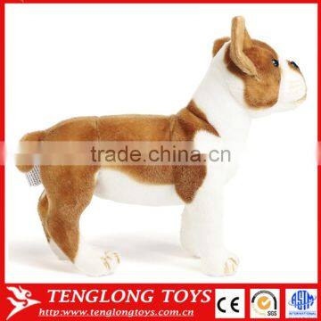 Custom Stuffed Soft Toys Dog Pludh Toy Cute Fabric Plush Dog Toy