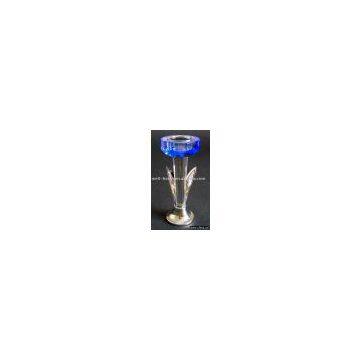 crystal candle holder