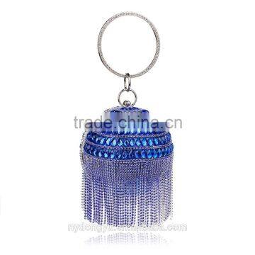 Black Tassel Silver 2017 Clutch Bag / Rhinostone Purse d Evening Handbag Gorgeous Bridal Wedding Purse Party Bag Handbag photo-6