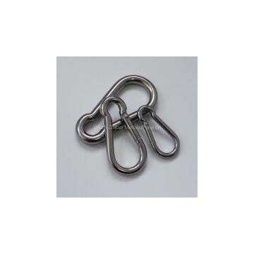 Galvanized rigging carbon steel straight screw snap hook