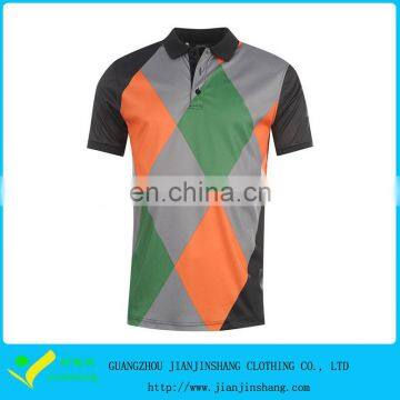 OEM&Custom Men's Clothing Short Sleeves Dri Fit Polo Shirts Wholesale