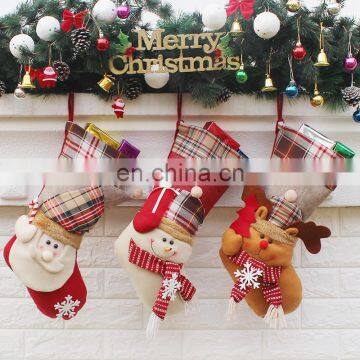 Party Christmas Bag Santa Claus Snowman Elk Christmas Stocking