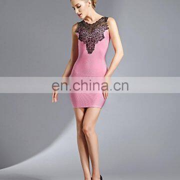 new stylish evening ladies sexy black lace dress patterns